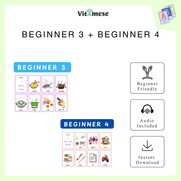 Beginner 3 + Beginner 4 