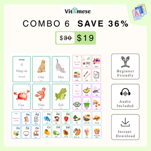 6 SETS BUNDLE - Beginner 0, 1, 2, 3, 4 and Supper Kids Flashcards