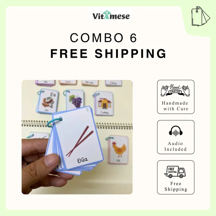 6 SETS BUNDLE - Beginner 0, 1, 2, 3, 4 and Supper Kids Flashcards